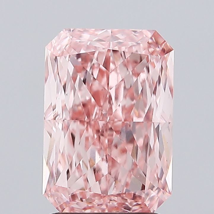 2.53 Carat Radiant Shaped, Excellent Cut, VS1 Clarity, IGI Certified Lab Grown Diamond