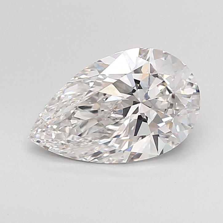 2.04 Carat Pear Shaped, Ideal Cut, F Color, VVS2 Clarity, IGI Certified Lab Grown Diamond