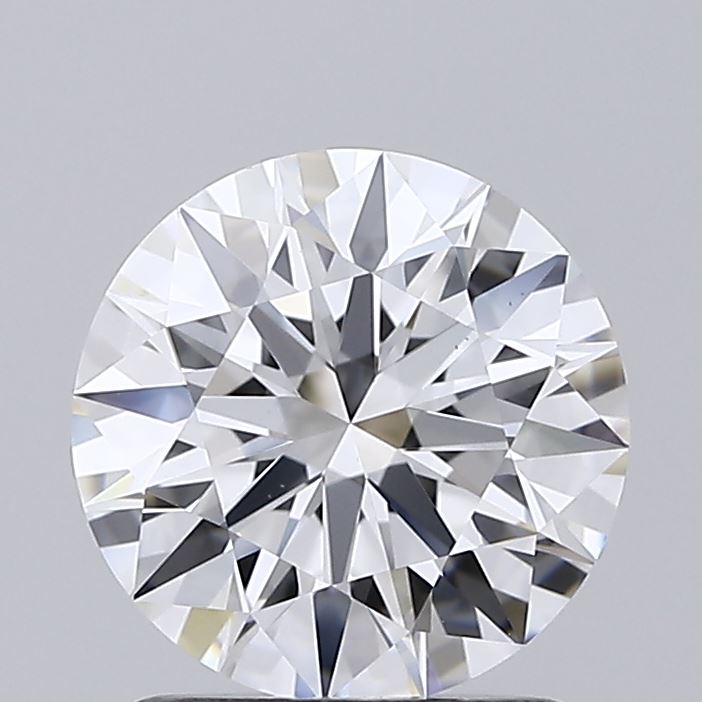 1.51 Carat Round Shaped, Ideal Cut, D Color, VS2 Clarity, IGI Certified Lab Grown Diamond