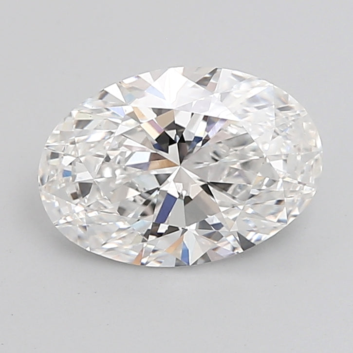3.07 Carat Oval Shaped, Ideal Cut, D Color, VVS2 Clarity, IGI Certified Lab Grown Diamond