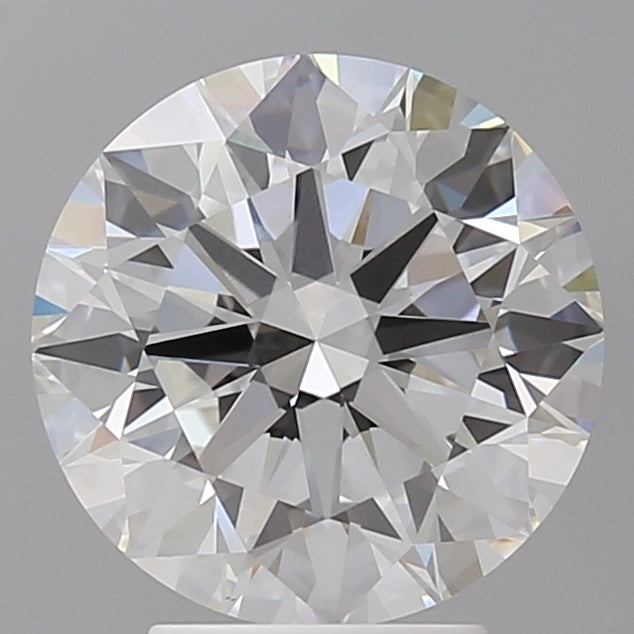 4.00 Carat Round Shaped, Ideal Cut, E Color, VVS2 Clarity, IGI Certified Lab Grown Diamond