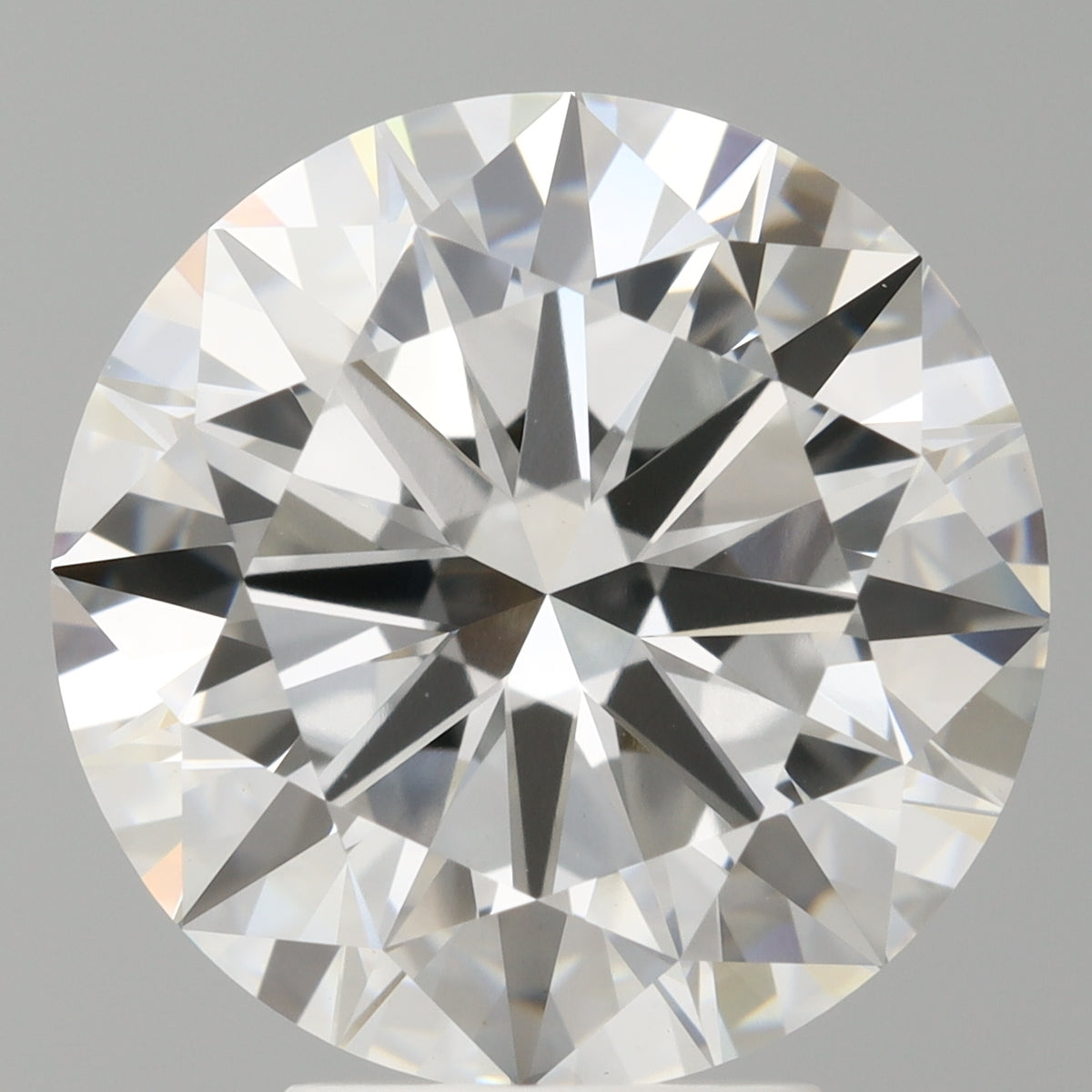 5.03 Carat Round Shaped, Excellent Cut, F Color, VVS2 Clarity, IGI Certified Lab Grown Diamond