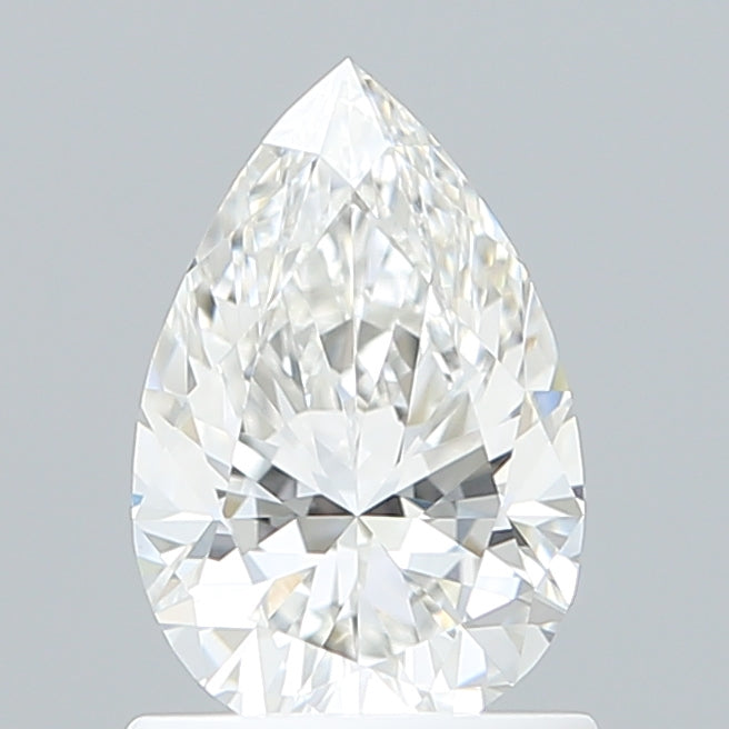 1.04 Carat Pear Shaped, Ideal Cut, D Color, VVS1 Clarity, IGI Certified Lab Grown Diamond
