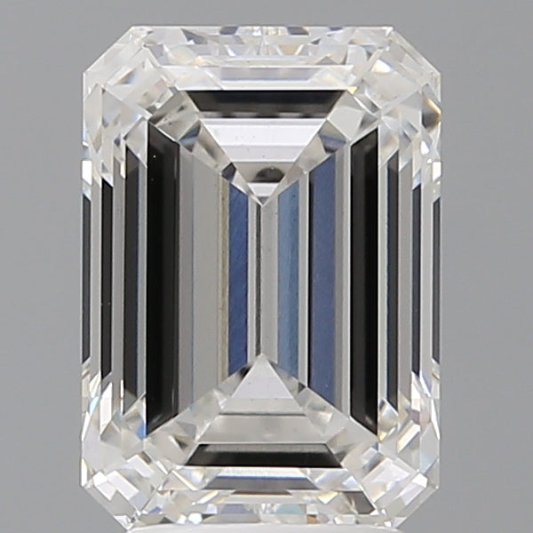 3.48 Carat Emerald Shaped, Ideal Cut, E Color, VS1 Clarity, IGI Certified Lab Grown Diamond