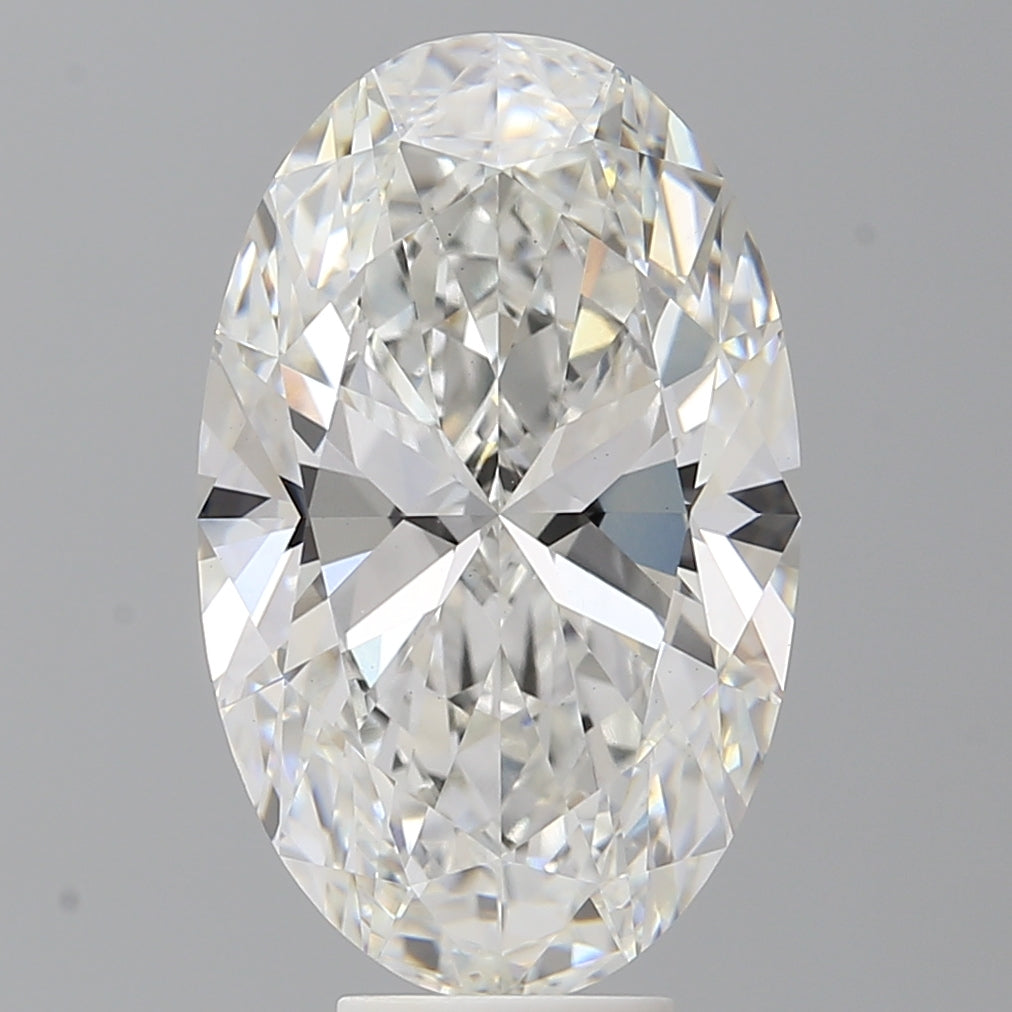 7.55 Carat Oval Shaped, Ideal Cut, F Color, VS1 Clarity, IGI Certified Lab Grown Diamond