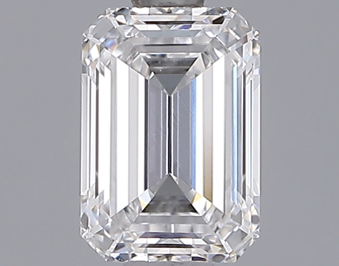 1.02 Carat Emerald Shaped, Ideal Cut, D Color, IF Clarity, IGI Certified Lab Grown Diamond