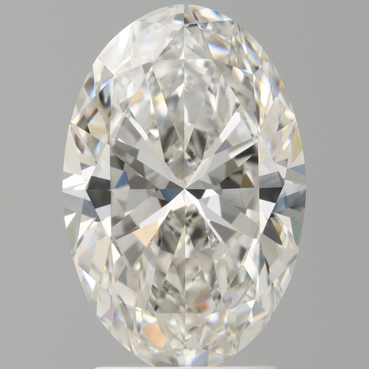 3.01 Carat Oval Shaped, Ideal Cut, F Color, VVS2 Clarity, IGI Certified Lab Grown Diamond