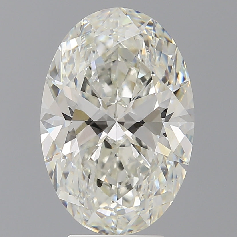 5.09 Carat Oval Shaped, Ideal Cut, G Color, VS1 Clarity, IGI Certified Lab Grown Diamond