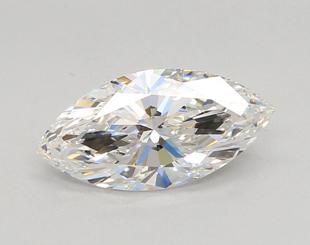 2.03 Carat Marquise Shaped, Ideal Cut, E Color, VVS1 Clarity, IGI Certified Lab Grown Diamond