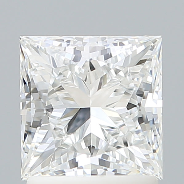 1.72 Carat Princess Shaped, Ideal Cut, E Color, VVS1 Clarity, IGI Certified Lab Grown Diamond