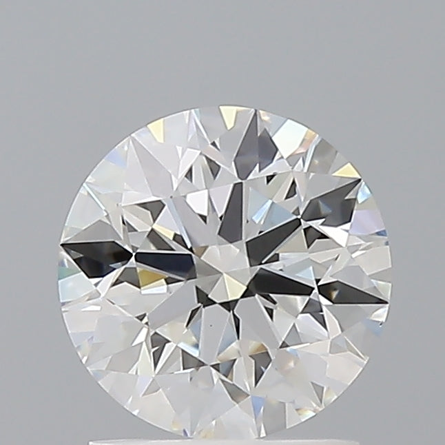 1.55 Carat Round Shaped, Excellent Cut, F Color, VS1 Clarity, IGI Certified Lab Grown Diamond