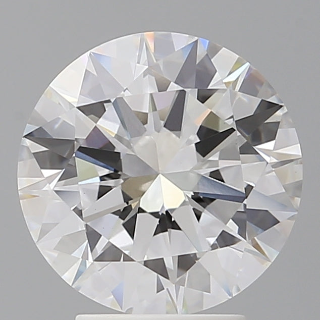 3.50 Carat Round Shaped, Excellent Cut, E Color, VVS2 Clarity, IGI Certified Lab Grown Diamond