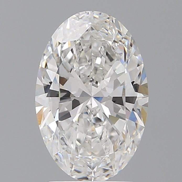 2.58 Carat Oval Shaped, Ideal Cut, E Color, VVS2 Clarity, IGI Certified Lab Grown Diamond