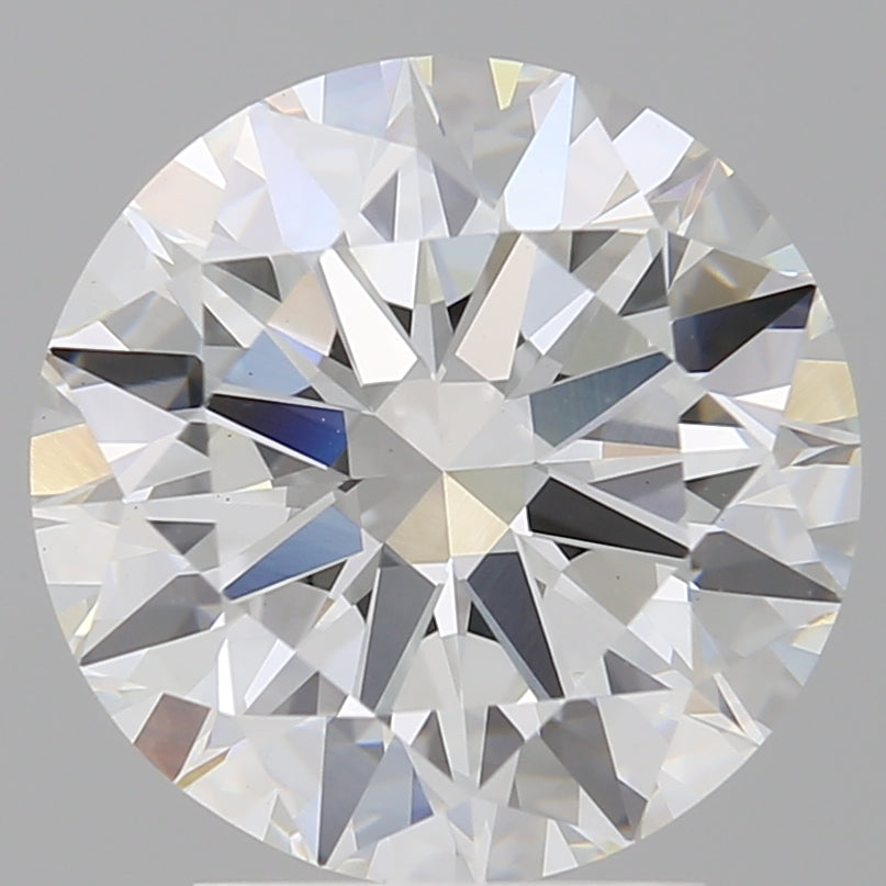 3.51 Carat Round Shaped, Excellent Cut, E Color, VVS2 Clarity, IGI Certified Lab Grown Diamond