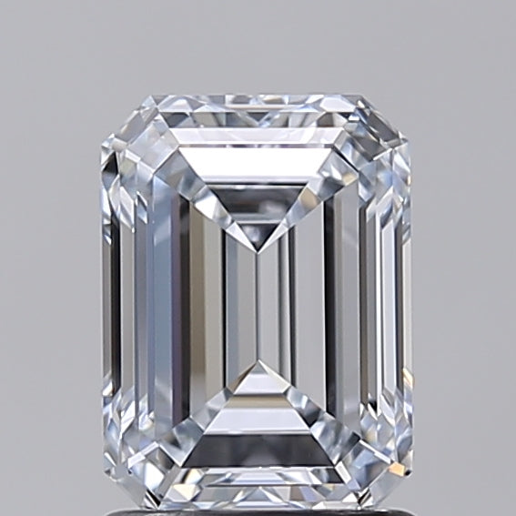 1.52 Carat Emerald Shaped, Ideal Cut, F Color, VS1 Clarity, IGI Certified Lab Grown Diamond