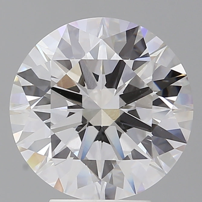 4.60 Carat Round Shaped, Ideal Cut, E Color, VVS2 Clarity, IGI Certified Lab Grown Diamond