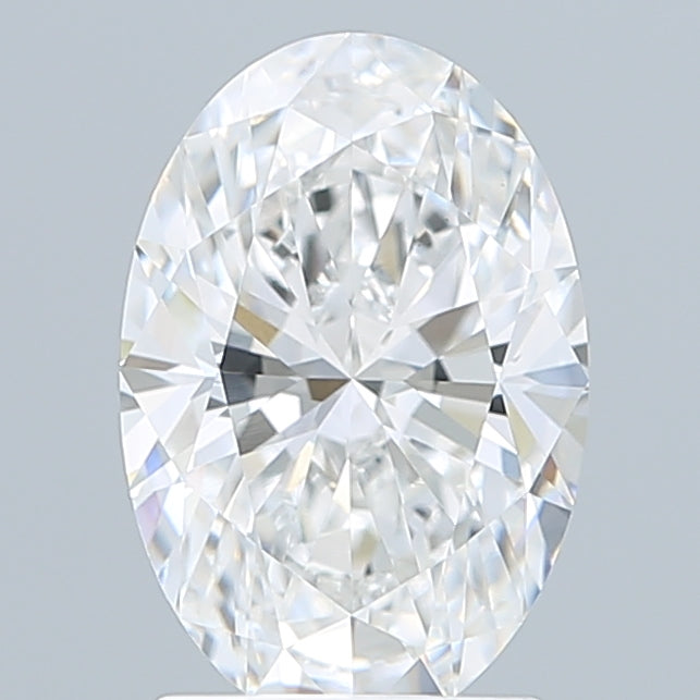2.10 Carat Oval Shaped, Ideal Cut, E Color, VS1 Clarity, IGI Certified Lab Grown Diamond