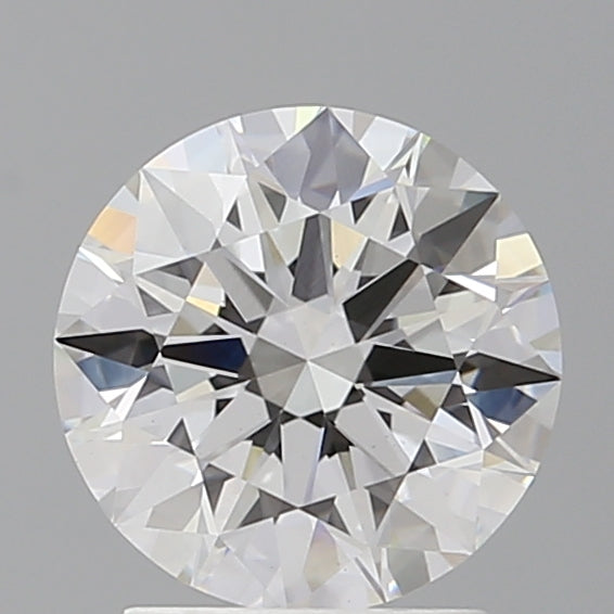 2.10 Carat Round Shaped, Ideal Cut, E Color, VVS2 Clarity, IGI Certified Lab Grown Diamond