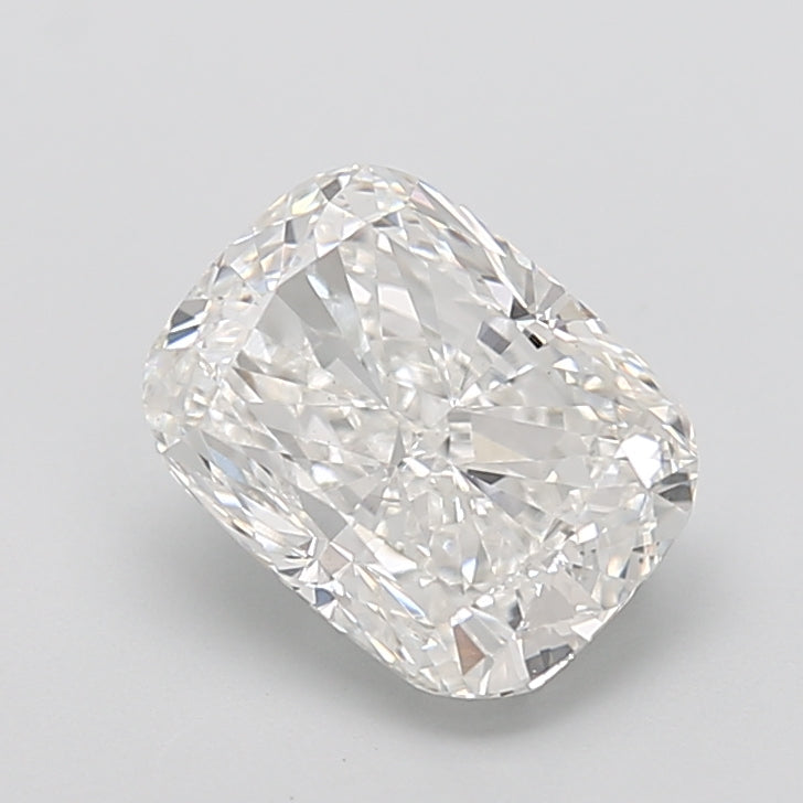 3.82 Carat Cushion Shaped, Very Good Cut, F Color, VVS2 Clarity, IGI Certified Lab Grown Diamond