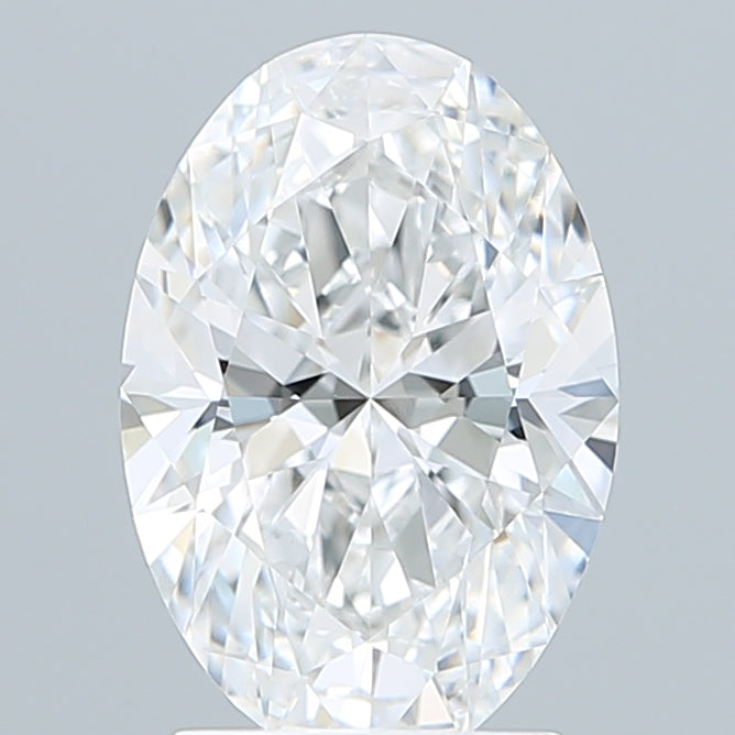 2.30 Carat Oval Shaped, Ideal Cut, E Color, VVS2 Clarity, IGI Certified Lab Grown Diamond