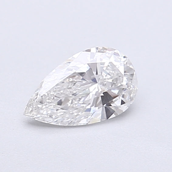 0.40 Carat Pear Shaped, Very Good Cut, E Color, VVS2 Clarity, IGI Certified Lab Grown Diamond