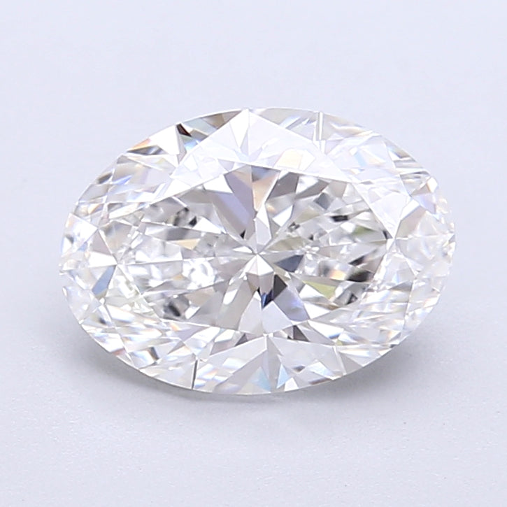 2.01 Carat Oval Shaped, Very Good Cut, E Color, VVS1 Clarity, IGI Certified Lab Grown Diamond