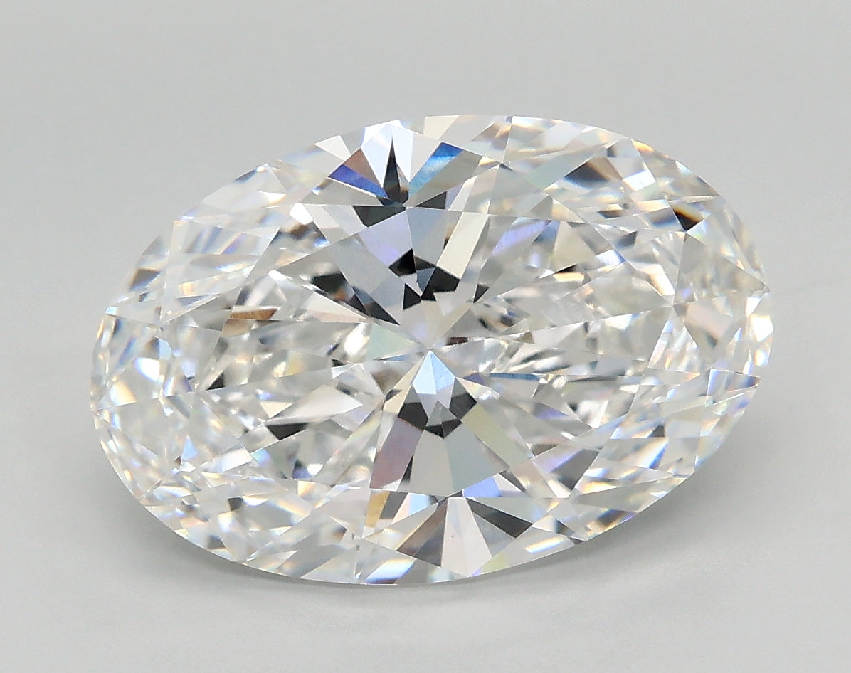 4.53 Carat Oval Shaped, Very Good Cut, E Color, VVS1 Clarity, IGI Certified Lab Grown Diamond