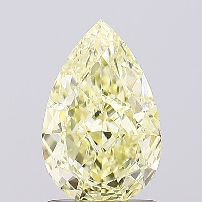 1.33 Carat Pear Shaped, Ideal Cut, VVS2 Clarity, IGI Certified Lab Grown Diamond