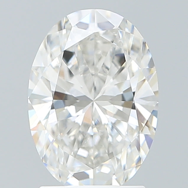 2.06 Carat Oval Shaped, Ideal Cut, F Color, VVS1 Clarity, IGI Certified Lab Grown Diamond