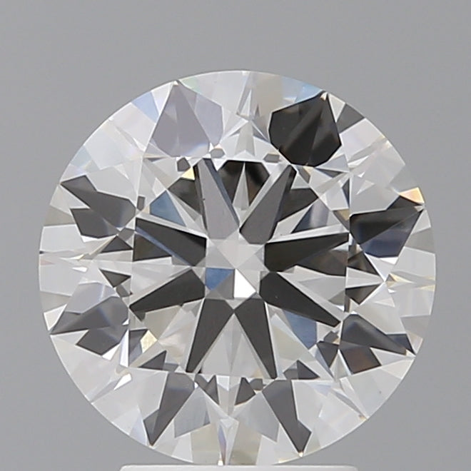3.58 Carat Round Shaped, Ideal Cut, F Color, VVS2 Clarity, IGI Certified Lab Grown Diamond