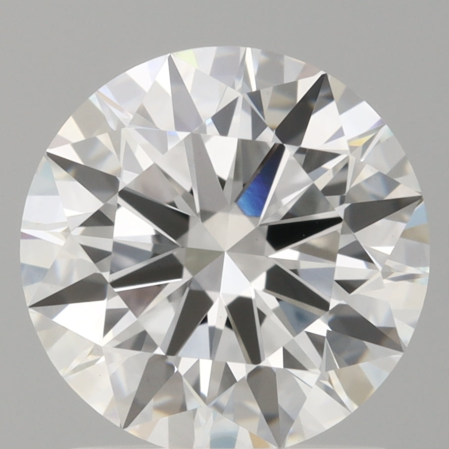 1.58 Carat Round Shaped, Ideal Cut, E Color, VVS2 Clarity, IGI Certified Lab Grown Diamond