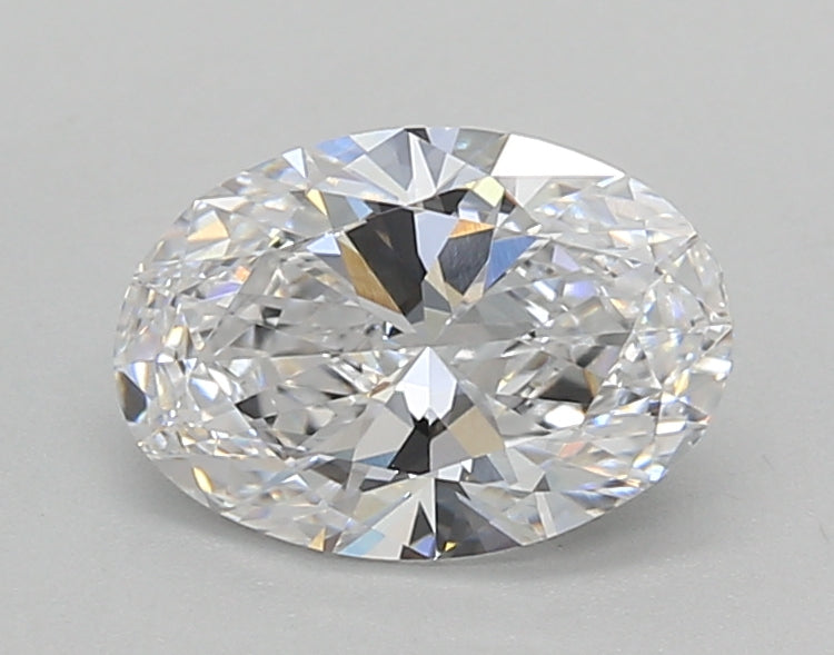 1.25 Carat Oval Shaped, Very Good Cut, D Color, VVS2 Clarity, IGI Certified Lab Grown Diamond