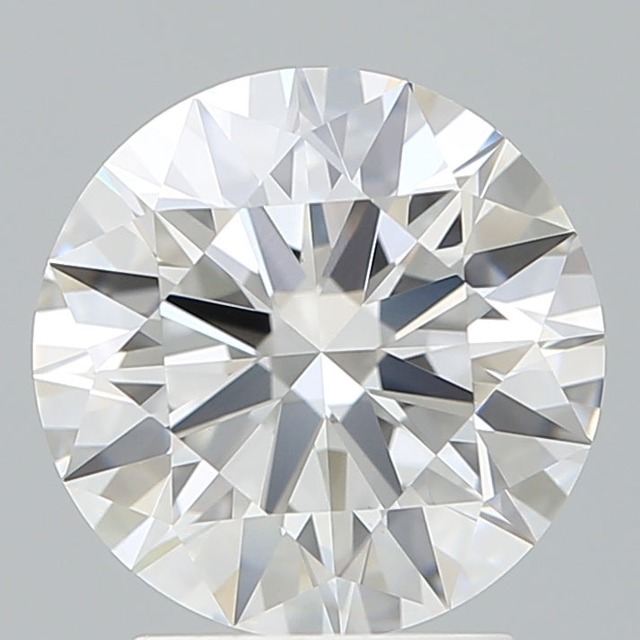 2.60 Carat Round Shaped, Ideal Cut, E Color, VS1 Clarity, IGI Certified Lab Grown Diamond