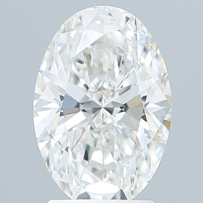 2.52 Carat Oval Shaped, Ideal Cut, F Color, VVS2 Clarity, IGI Certified Lab Grown Diamond