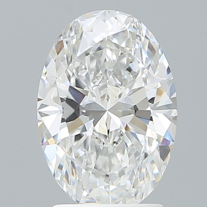 2.37 Carat Oval Shaped, Ideal Cut, E Color, VS1 Clarity, IGI Certified Lab Grown Diamond