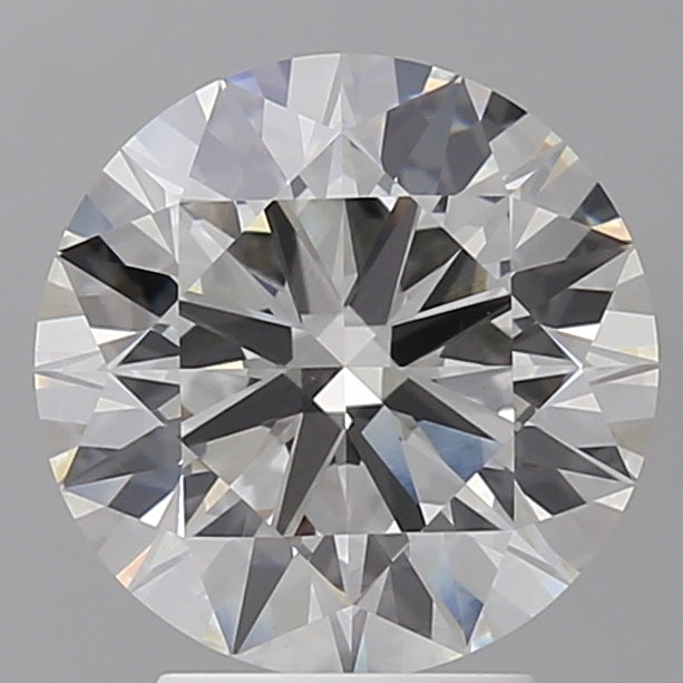 3.55 Carat Round Shaped, Ideal Cut, F Color, VVS2 Clarity, IGI Certified Lab Grown Diamond