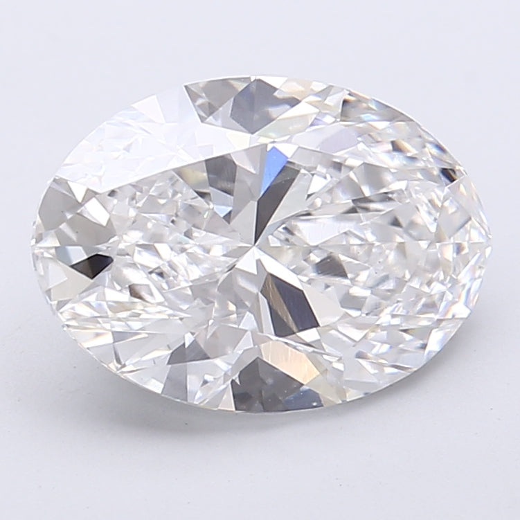3.41 Carat Oval Shaped, Very Good Cut, E Color, VS1 Clarity, IGI Certified Lab Grown Diamond