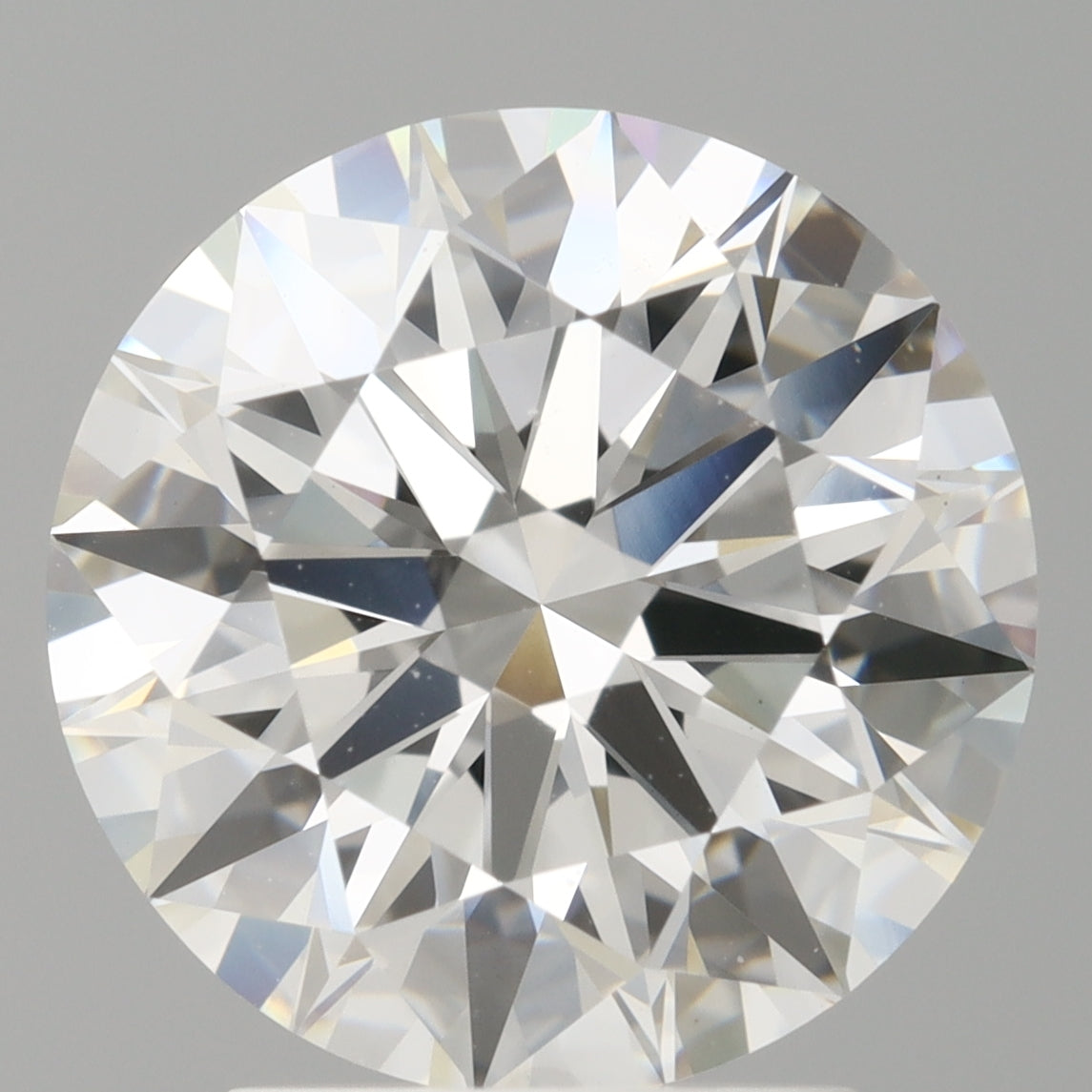 3.05 Carat Round Shaped, Ideal Cut, E Color, VVS2 Clarity, IGI Certified Lab Grown Diamond