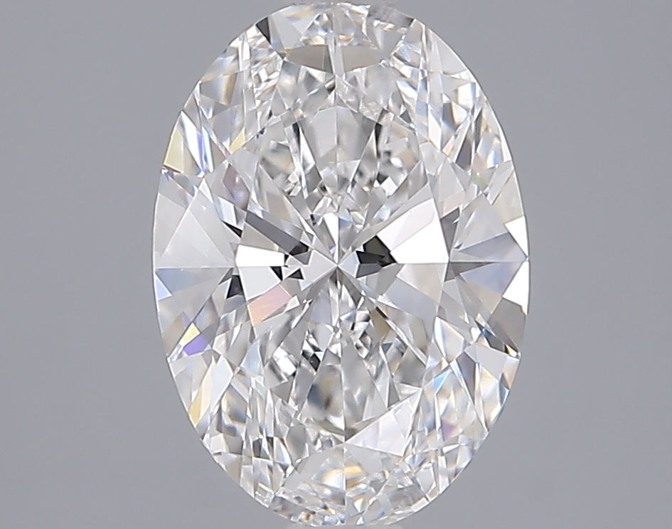 2.49 Carat Oval Shaped, Ideal Cut, E Color, VS1 Clarity, IGI Certified Lab Grown Diamond