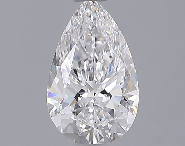 1.04 Carat Pear Shaped, Ideal Cut, D Color, VVS2 Clarity, IGI Certified Lab Grown Diamond