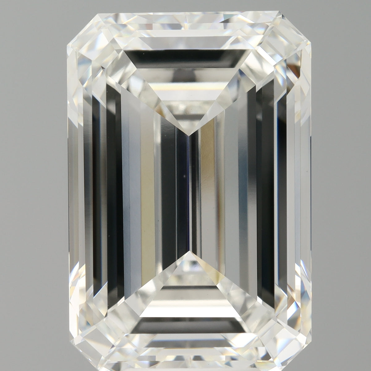 9.53 Carat Emerald Shaped, Excellent Cut, F Color, VVS2 Clarity, IGI Certified Lab Grown Diamond