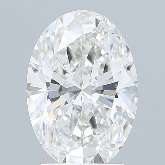 2.55 Carat Oval Shaped, Ideal Cut, G Color, VVS2 Clarity, IGI Certified Lab Grown Diamond