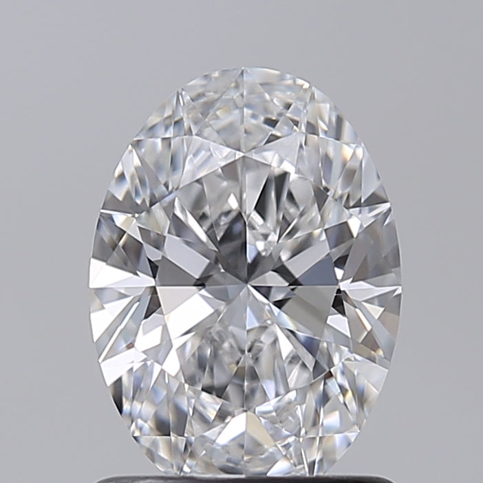 1.02 Carat Oval Shaped, Excellent Cut, D Color, VVS1 Clarity, IGI Certified Lab Grown Diamond