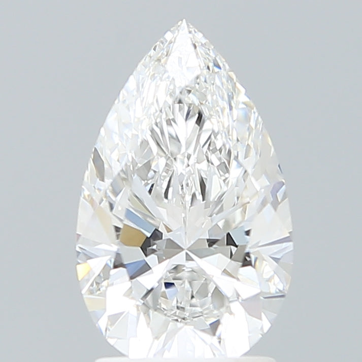 2.11 Carat Pear Shaped, Excellent Cut, E Color, VVS2 Clarity, IGI Certified Lab Grown Diamond