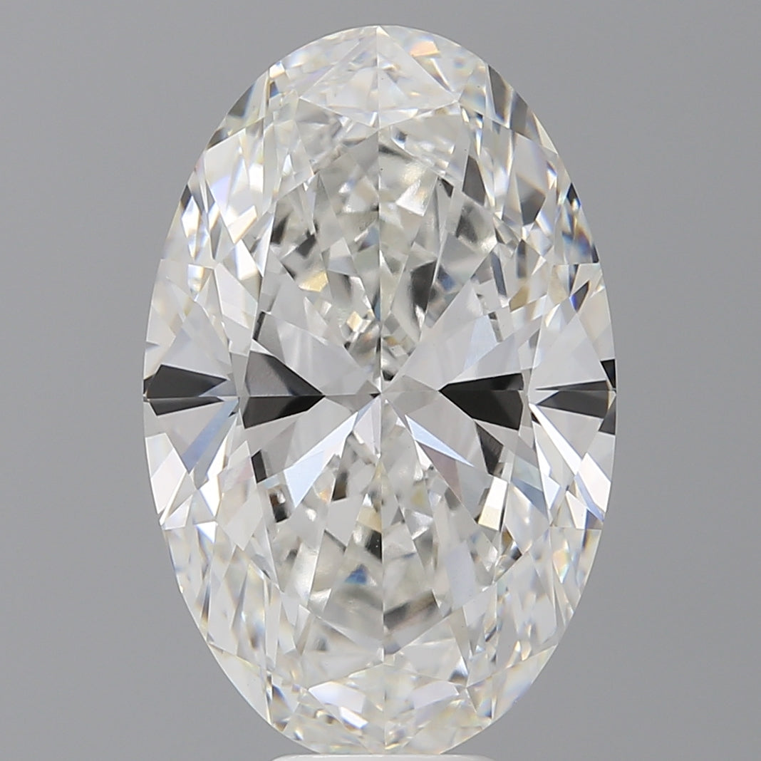 9.58 Carat Oval Shaped, Ideal Cut, E Color, VVS2 Clarity, IGI Certified Lab Grown Diamond