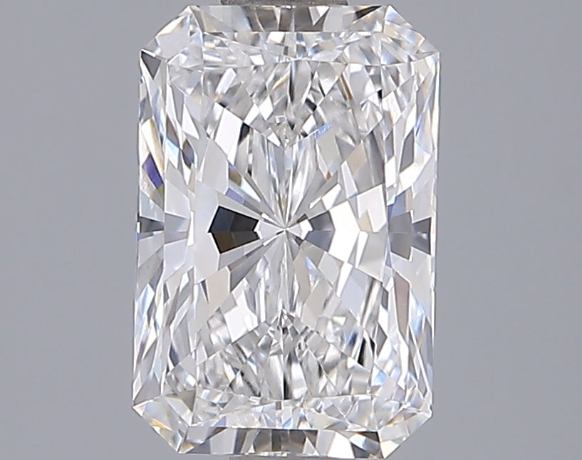 1.90 Carat Radiant Shaped, Ideal Cut, E Color, VVS2 Clarity, IGI Certified Lab Grown Diamond