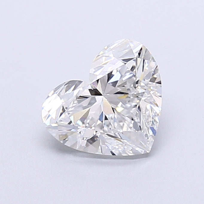 2.70 Carat Heart Shaped, Very Good Cut, D Color, VVS2 Clarity, IGI Certified Lab Grown Diamond