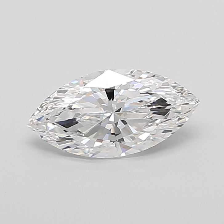 2.04 Carat Marquise Shaped, Ideal Cut, D Color, VVS2 Clarity, IGI Certified Lab Grown Diamond