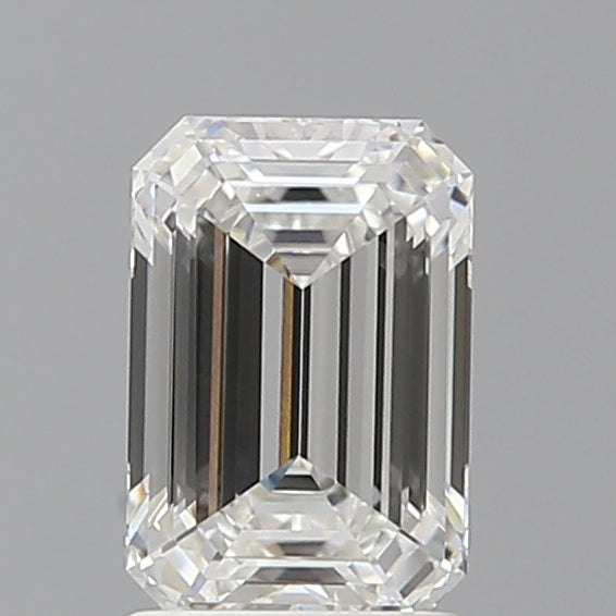 1.60 Carat Emerald Shaped, Ideal Cut, F Color, VVS2 Clarity, IGI Certified Lab Grown Diamond