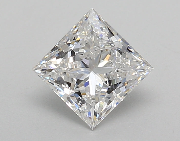 1.02 Carat Princess Shaped, Very Good Cut, E Color, VVS2 Clarity, IGI Certified Lab Grown Diamond